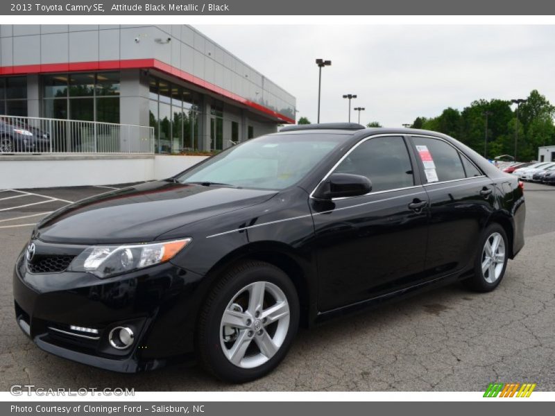 Attitude Black Metallic / Black 2013 Toyota Camry SE