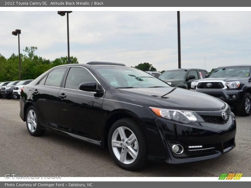 Attitude Black Metallic / Black 2013 Toyota Camry SE