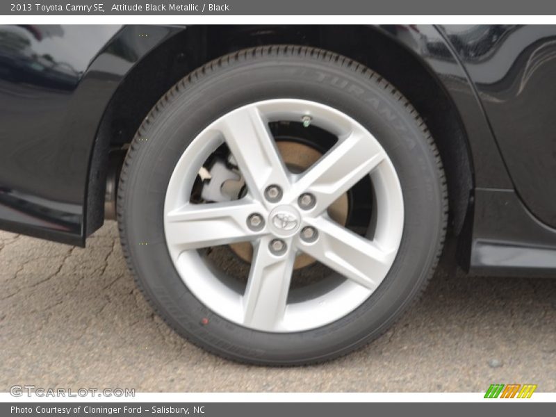Attitude Black Metallic / Black 2013 Toyota Camry SE