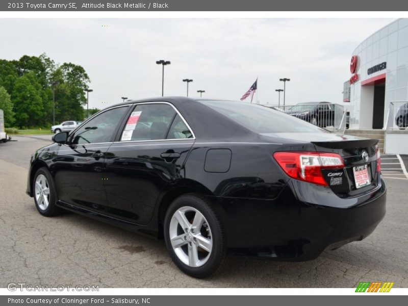 Attitude Black Metallic / Black 2013 Toyota Camry SE