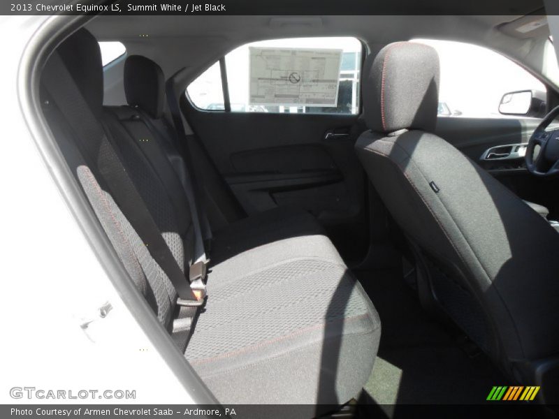 Summit White / Jet Black 2013 Chevrolet Equinox LS