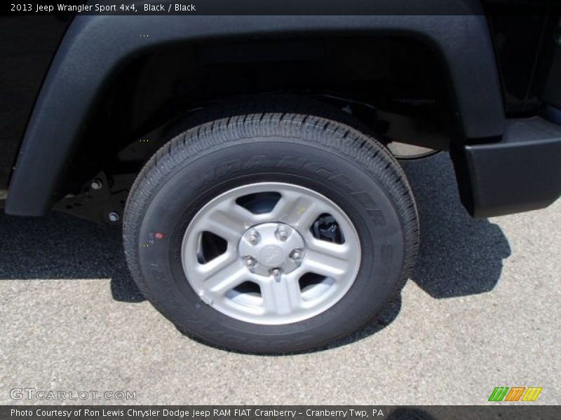 Black / Black 2013 Jeep Wrangler Sport 4x4