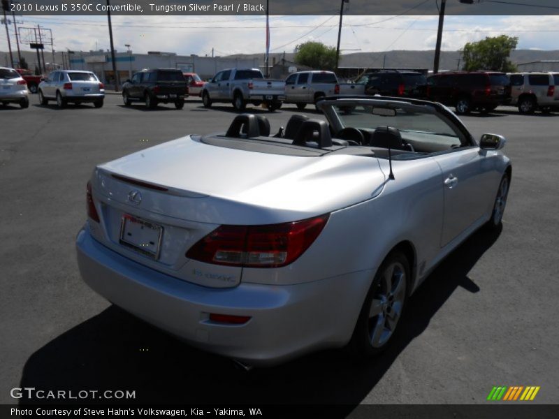 Tungsten Silver Pearl / Black 2010 Lexus IS 350C Convertible
