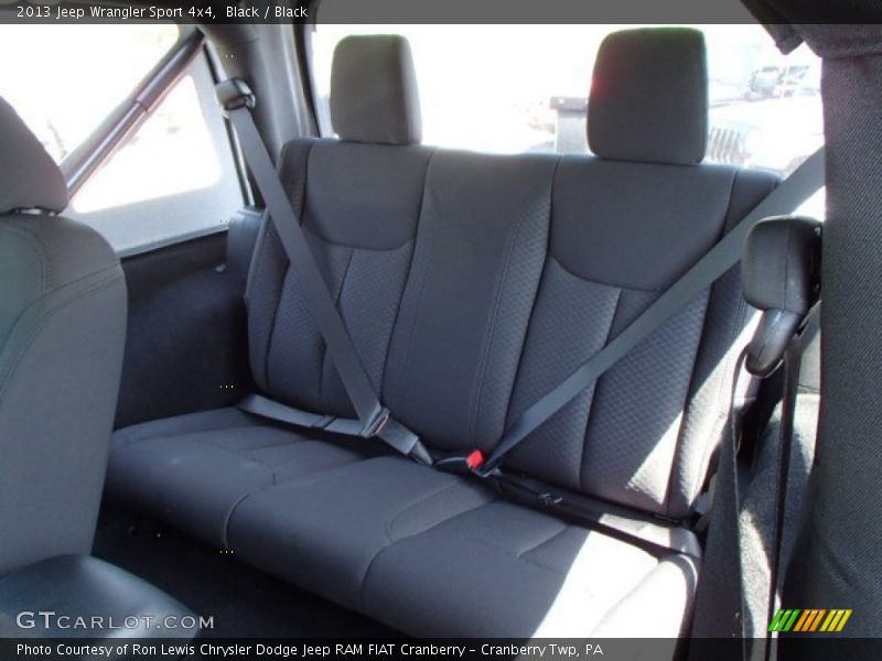 Black / Black 2013 Jeep Wrangler Sport 4x4