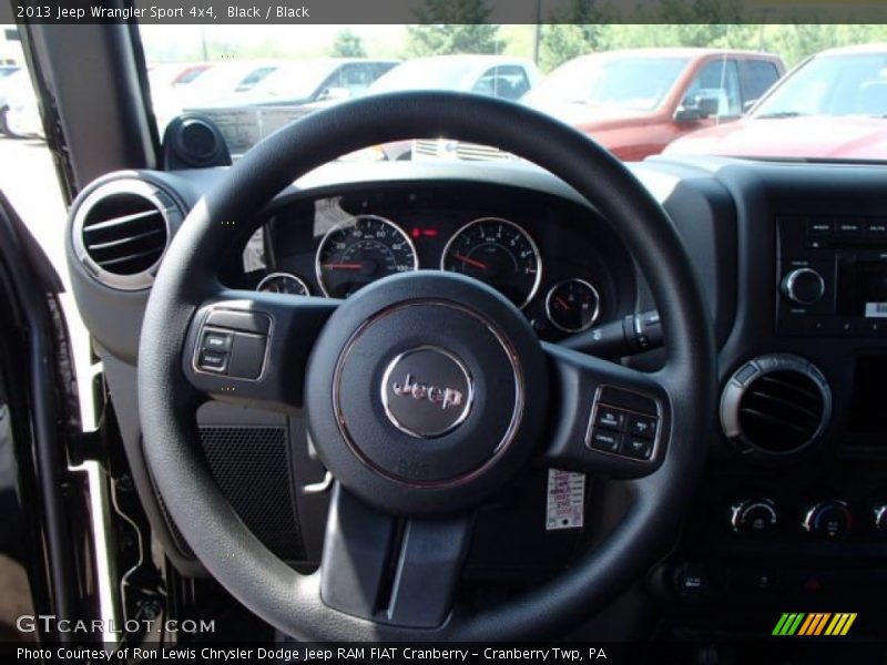 Black / Black 2013 Jeep Wrangler Sport 4x4