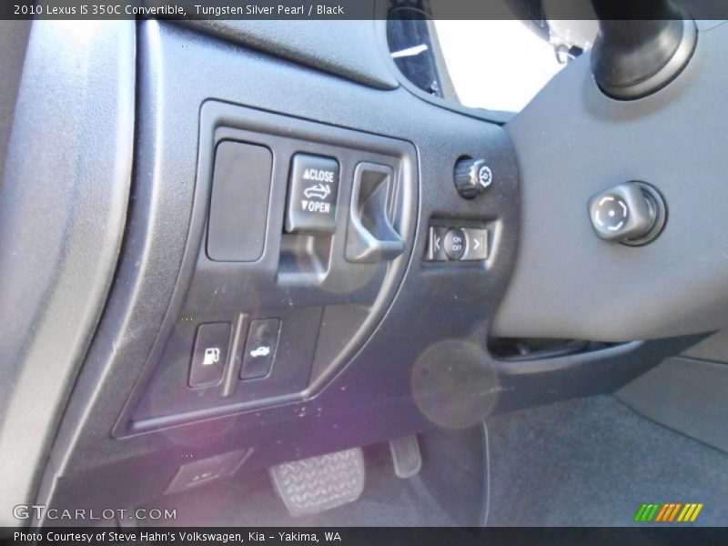 Controls of 2010 IS 350C Convertible