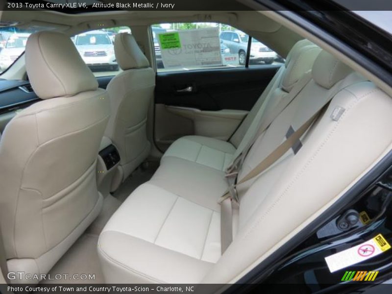 Attitude Black Metallic / Ivory 2013 Toyota Camry XLE V6