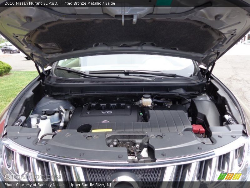 Tinted Bronze Metallic / Beige 2010 Nissan Murano SL AWD