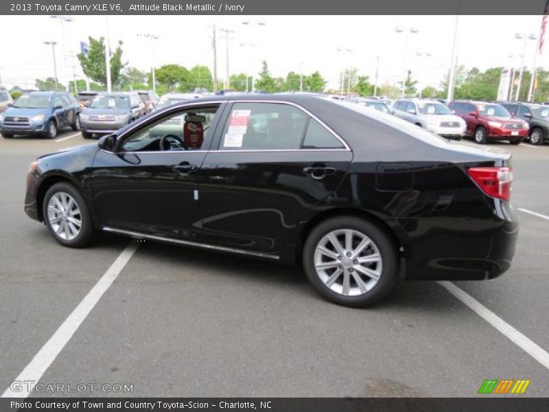 Attitude Black Metallic / Ivory 2013 Toyota Camry XLE V6