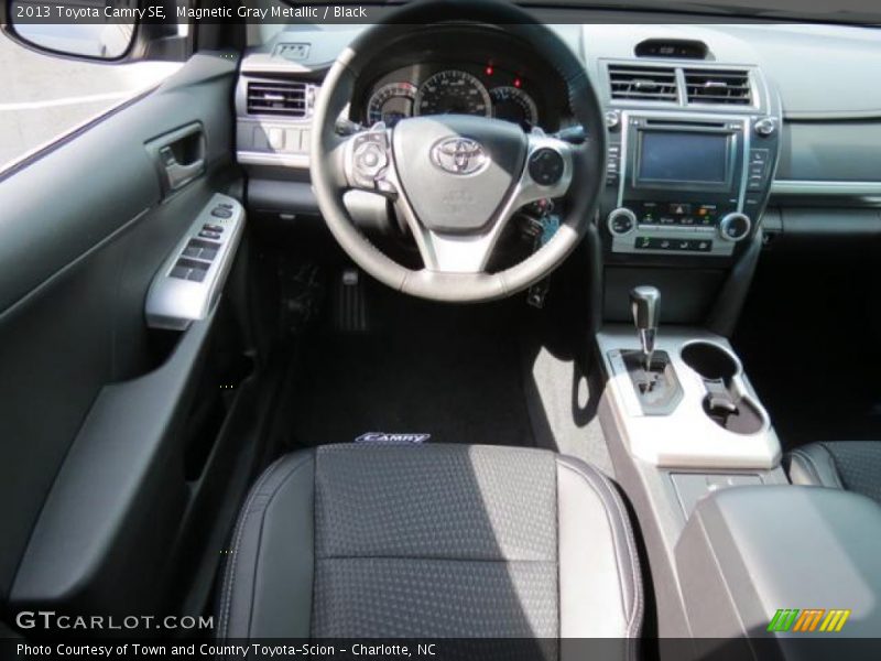 Magnetic Gray Metallic / Black 2013 Toyota Camry SE