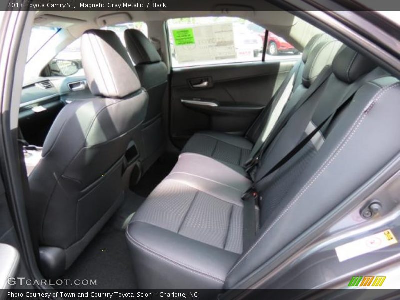 Magnetic Gray Metallic / Black 2013 Toyota Camry SE