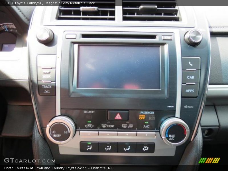 Magnetic Gray Metallic / Black 2013 Toyota Camry SE