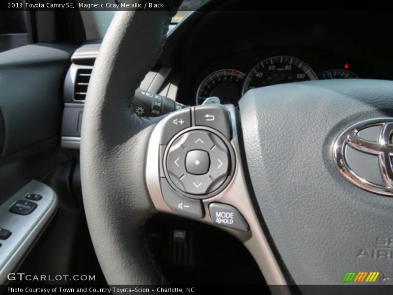 Magnetic Gray Metallic / Black 2013 Toyota Camry SE