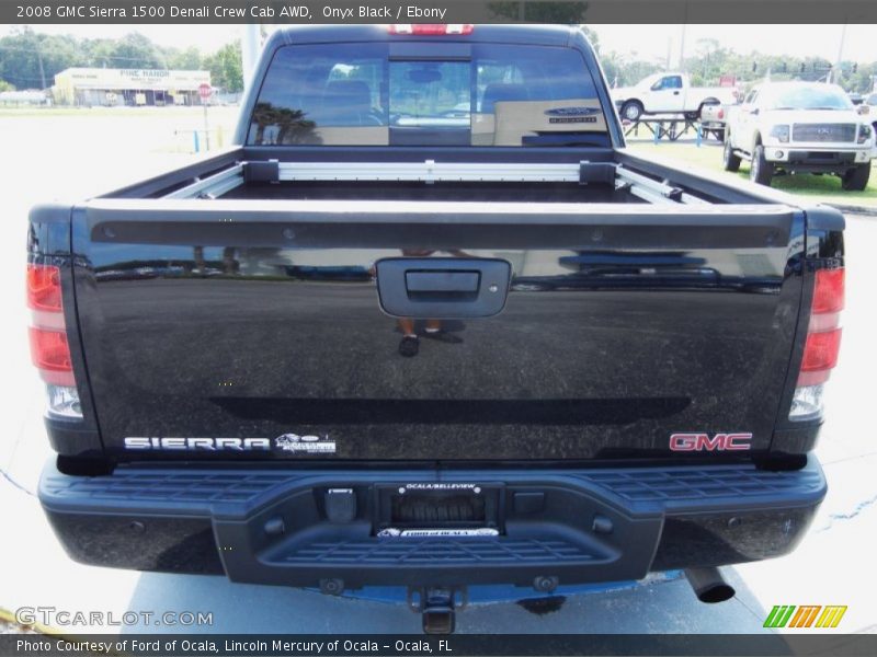 Onyx Black / Ebony 2008 GMC Sierra 1500 Denali Crew Cab AWD