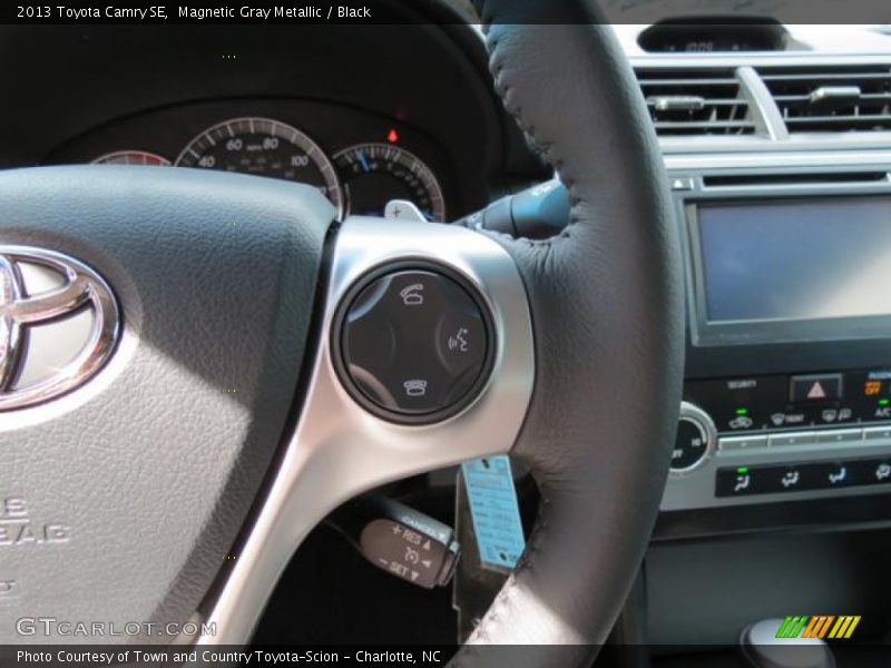 Magnetic Gray Metallic / Black 2013 Toyota Camry SE