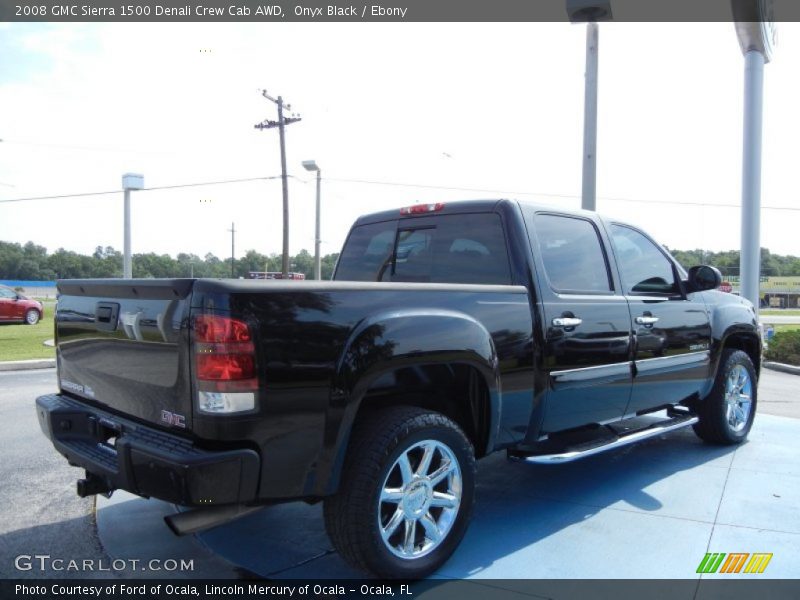Onyx Black / Ebony 2008 GMC Sierra 1500 Denali Crew Cab AWD
