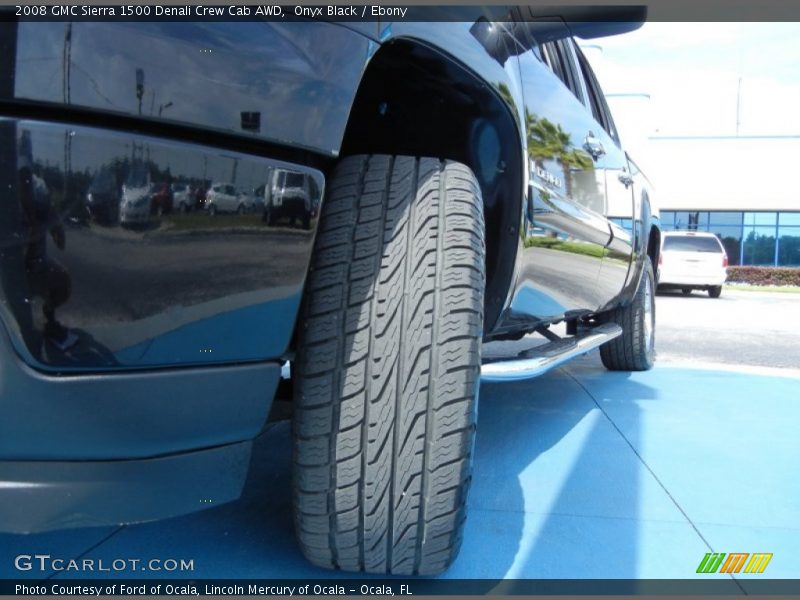 Onyx Black / Ebony 2008 GMC Sierra 1500 Denali Crew Cab AWD