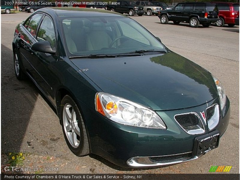 Front 3/4 View of 2007 G6 V6 Sedan