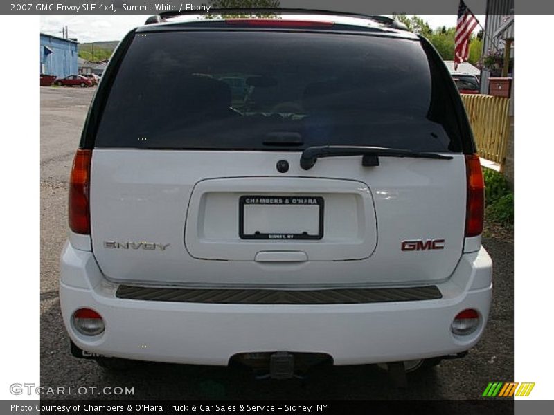 Summit White / Ebony 2007 GMC Envoy SLE 4x4