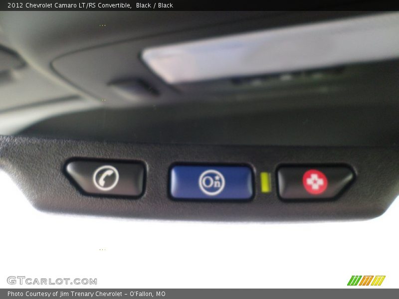 Black / Black 2012 Chevrolet Camaro LT/RS Convertible