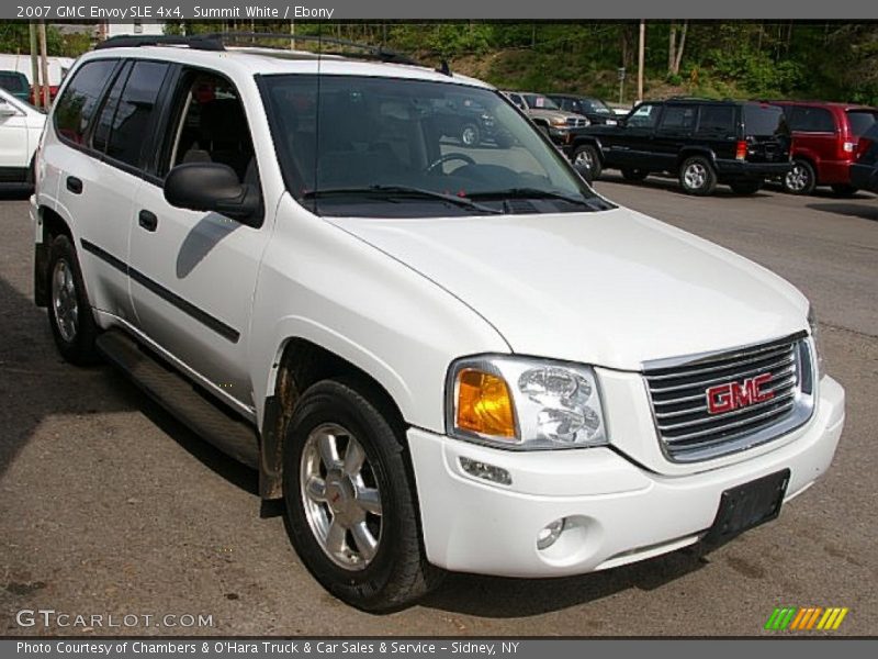 Summit White / Ebony 2007 GMC Envoy SLE 4x4