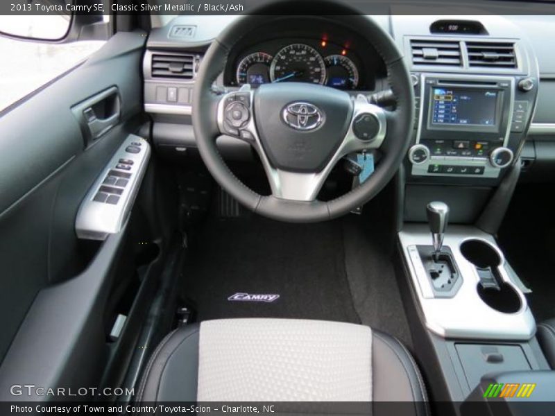Classic Silver Metallic / Black/Ash 2013 Toyota Camry SE