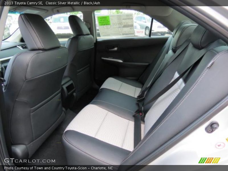 Classic Silver Metallic / Black/Ash 2013 Toyota Camry SE