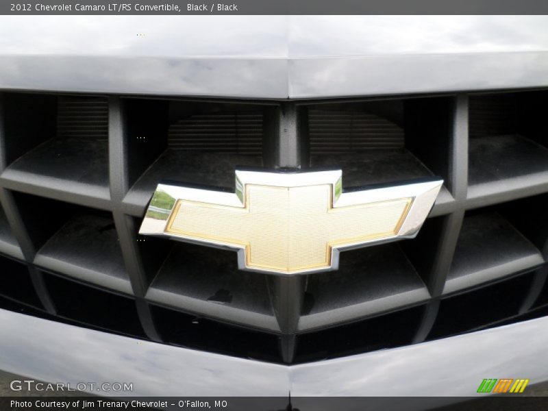 Black / Black 2012 Chevrolet Camaro LT/RS Convertible