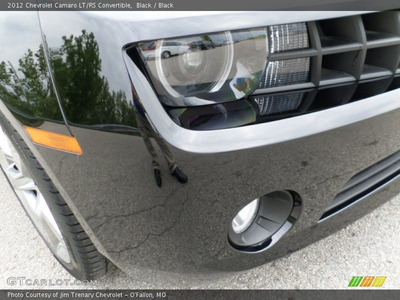 Black / Black 2012 Chevrolet Camaro LT/RS Convertible