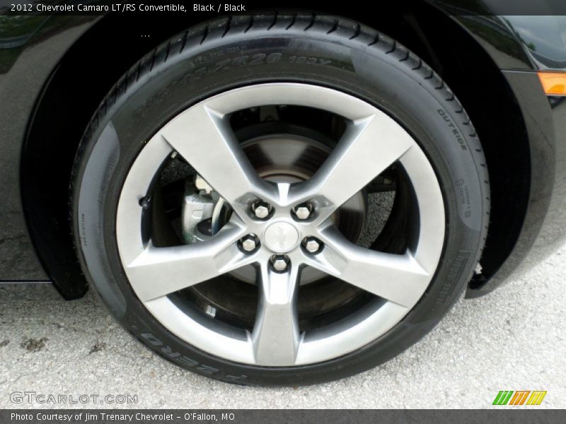 Black / Black 2012 Chevrolet Camaro LT/RS Convertible