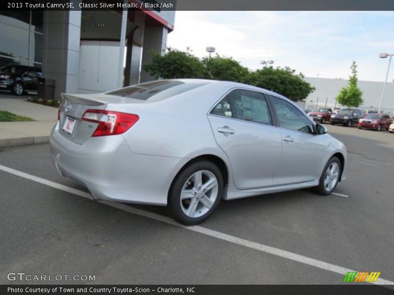 Classic Silver Metallic / Black/Ash 2013 Toyota Camry SE