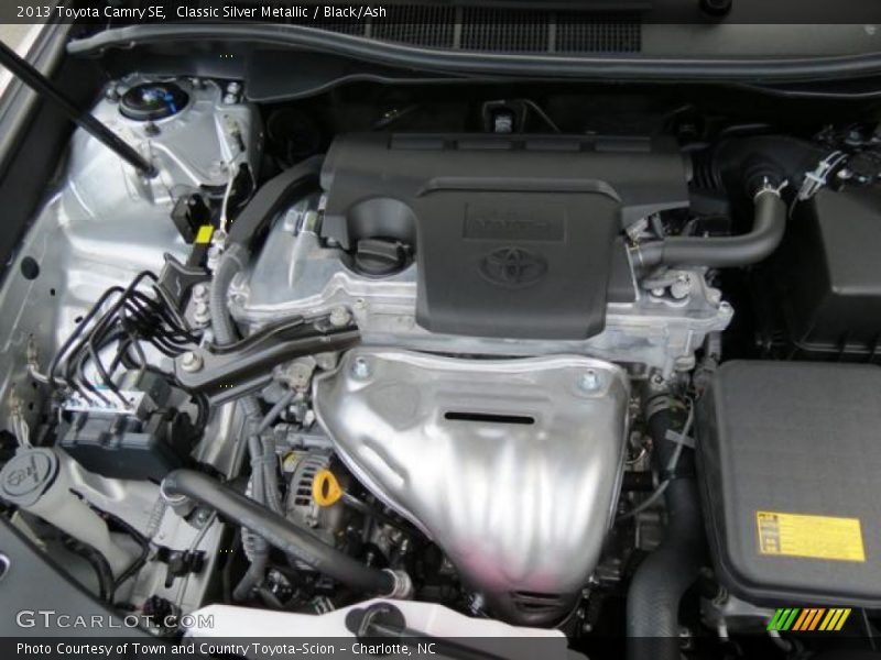 Classic Silver Metallic / Black/Ash 2013 Toyota Camry SE
