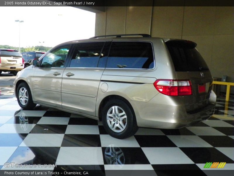 Sage Brush Pearl / Ivory 2005 Honda Odyssey EX-L
