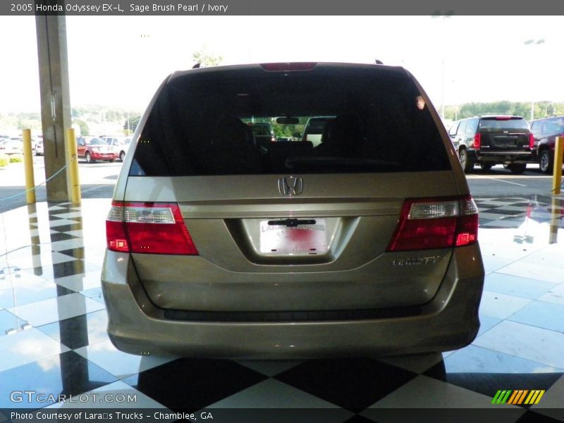 Sage Brush Pearl / Ivory 2005 Honda Odyssey EX-L