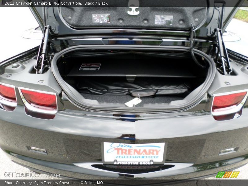 Black / Black 2012 Chevrolet Camaro LT/RS Convertible