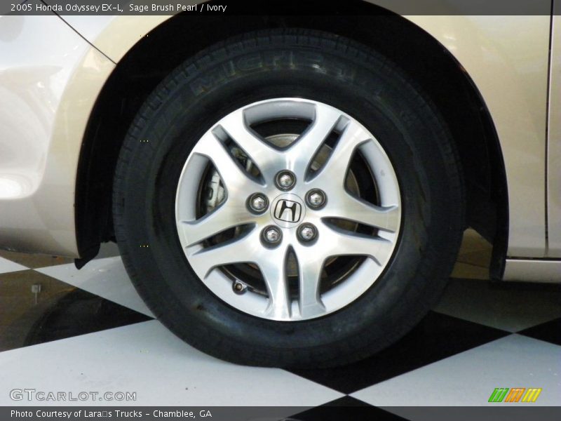 Sage Brush Pearl / Ivory 2005 Honda Odyssey EX-L