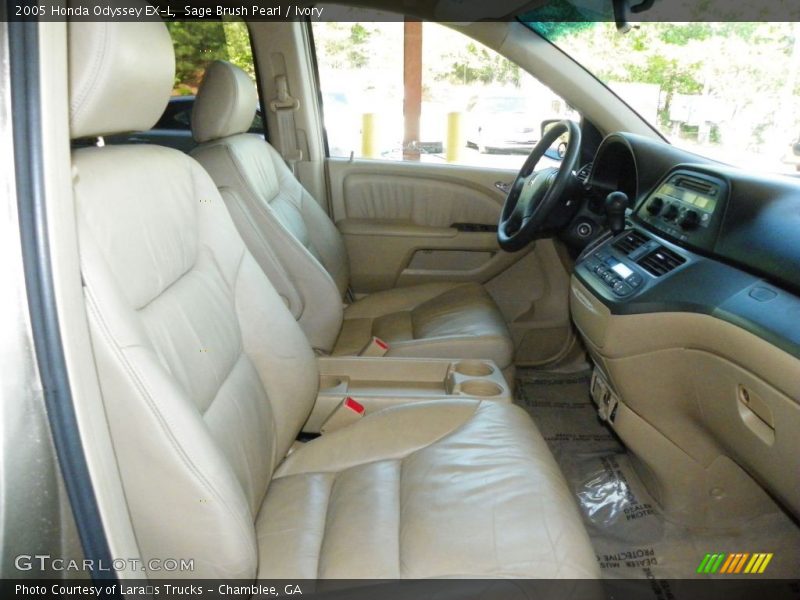 Sage Brush Pearl / Ivory 2005 Honda Odyssey EX-L