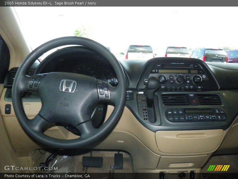 Sage Brush Pearl / Ivory 2005 Honda Odyssey EX-L