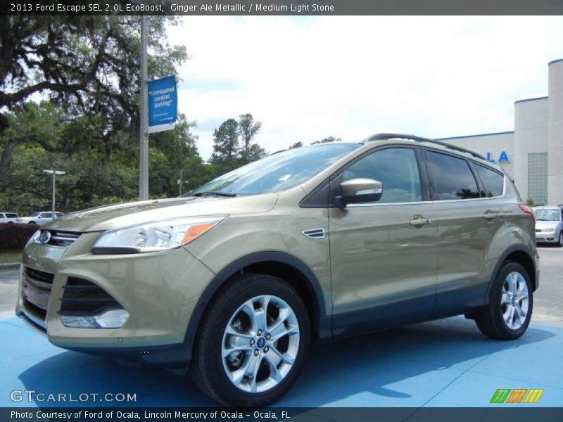 Front 3/4 View of 2013 Escape SEL 2.0L EcoBoost