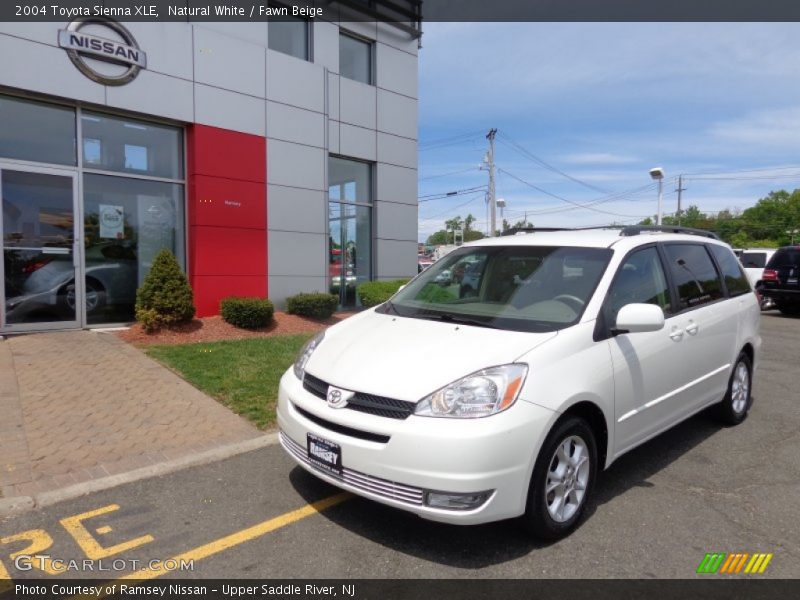 Natural White / Fawn Beige 2004 Toyota Sienna XLE