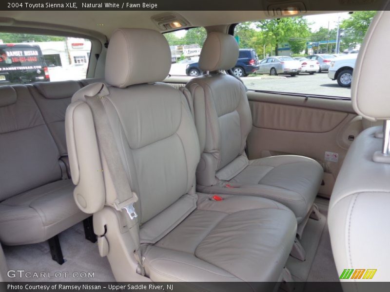 Natural White / Fawn Beige 2004 Toyota Sienna XLE