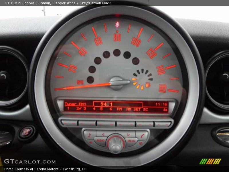  2010 Cooper Clubman Clubman Gauges