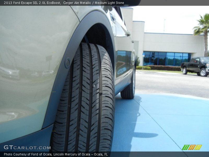Ginger Ale Metallic / Medium Light Stone 2013 Ford Escape SEL 2.0L EcoBoost