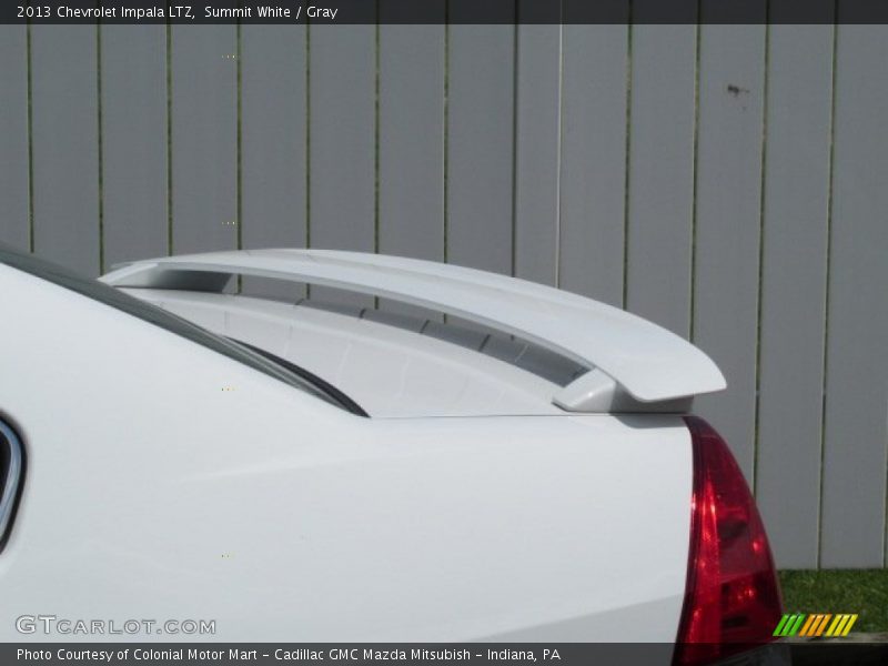 Summit White / Gray 2013 Chevrolet Impala LTZ