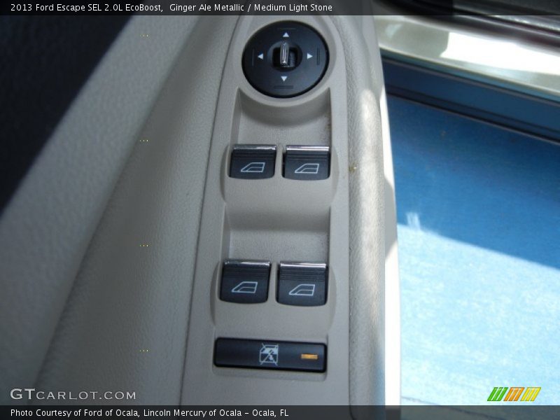 Ginger Ale Metallic / Medium Light Stone 2013 Ford Escape SEL 2.0L EcoBoost