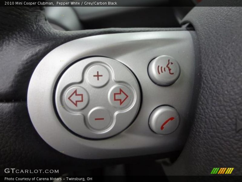 Controls of 2010 Cooper Clubman