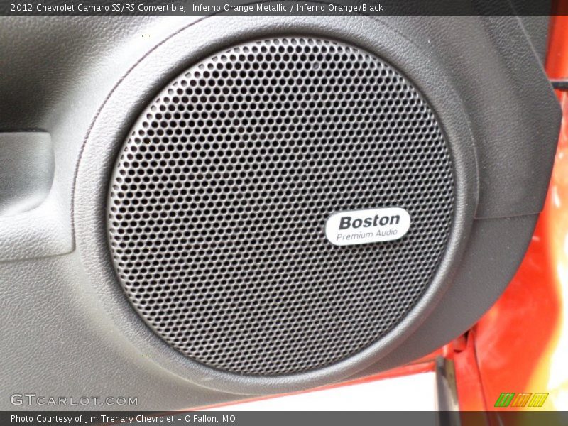 Audio System of 2012 Camaro SS/RS Convertible
