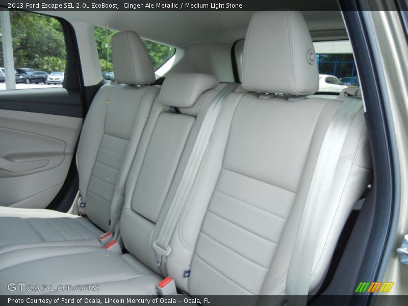 Ginger Ale Metallic / Medium Light Stone 2013 Ford Escape SEL 2.0L EcoBoost