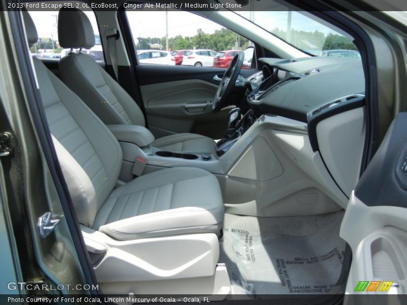 Ginger Ale Metallic / Medium Light Stone 2013 Ford Escape SEL 2.0L EcoBoost