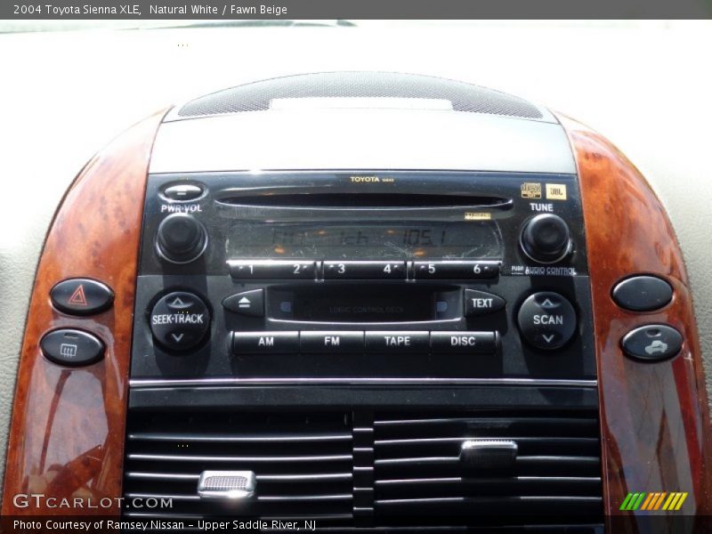 Natural White / Fawn Beige 2004 Toyota Sienna XLE